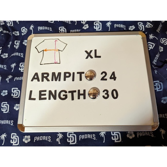 SAN DIEGO PADRES XL Hawaiian Shirt MLB Short Sleeve - Picture 6 of 6